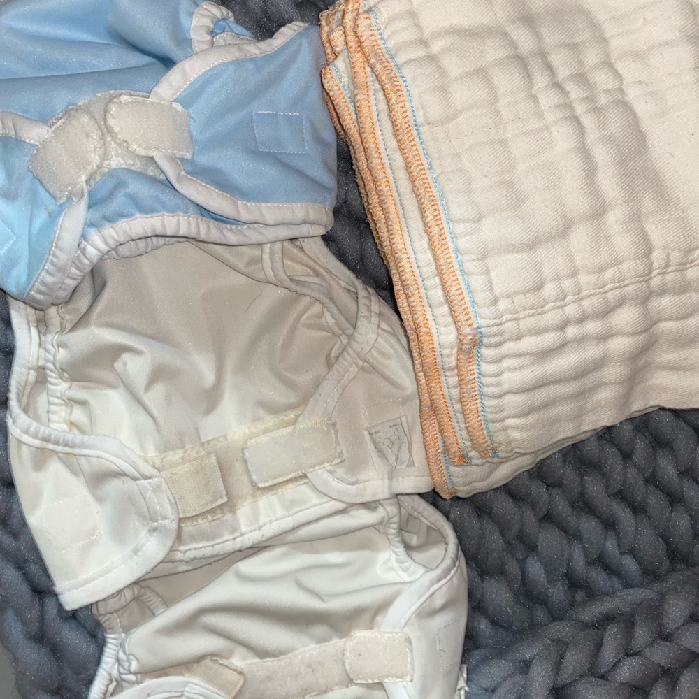 Cloth diapers and inserts
